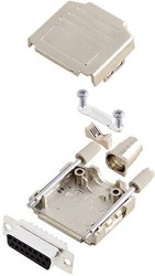 Zestaw listew żeńskich D-Sub TRU COMPONENTS TCDPPK15MDMSK 7709676, rzędy: 2, styki: 15, 180 °, 1 szt.