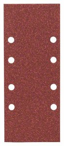 Zestaw arkuszy ściernych do szlifierek oscylacyjnych, 25-częściowy, 8 otworów, 93 x 230 mm, 80 Papier ścierny do szlifierki Bosch Accessories  2607017099 230 mm 25 szt.