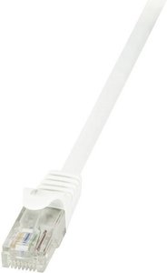 Kabel LAN LogiLink CP2111U, 1 szt., RJ45, CAT 6, U/UTP, 20.00 m, biały