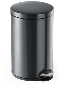 Durable  341158  Pojemnik na odpady 12 l (Ø x W) 250 mm x 400 mm metal, tworzywo sztuczne antracytowo-szary 1 szt.