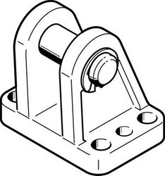 Blok łożyskowy FESTO LBG-80-R3 2078797