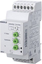 Przekaźnik monitorujący Eberle MRU 1 040010740200, 250 V/AC, 5 A, 1 szt.