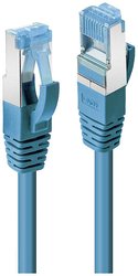 Kabel LAN LINDY 47153, 1 szt., RJ45, CAT 6a, S/FTP, 10.00 m, niebieski