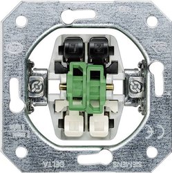 Siemens Osprzęt elektroinstalacyjny  Płytka przycisku Przełącznik seryjny Delta aluminiowy (metaliczny) 5TA2155