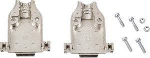 Obudowa złącza D-SUB TE Connectivity AMPLIMITE HD-20 (HDP-20) 5745171-1, metal, 180 °, 1 szt.