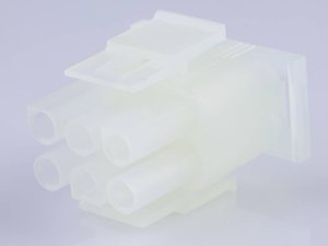 Obudowa złącza pin żeńskiego na kabel Molex MOL Power & Signal Sol. 50841065, piny: 6, NaN A, 1 szt.