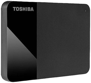 Toshiba Canvio Ready 1 TB Zewnętrzny dysk twardy 6,35 cm (2,5'') USB 3.2 Gen 1 (USB 3.0) czarny HDTP310EK3AA