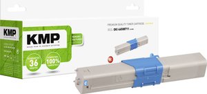 KMP Toner Zamiennik OKI 46508711 Cyjan 3000 strony Toner KMP O-T57X 3360,3003, 1 szt.