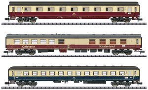 Pociąg pospieszny MiniTrix T18274 1 zestaw wagonów pasażerskich FD 1922 Berchtesgadener Land