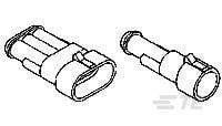 TE Connectivity TE AMP Superseal - Connectors 282104-3, 1 szt.