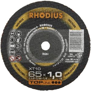 Tarcza tnąca prosta Rhodius XT10 MINI 206804 75 mm 1 szt.