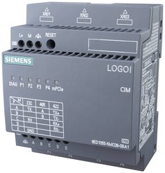 Moduł rozszerzeń PLC Siemens LOGO! CIM 6ED1055-5MC08-0BA1, na szynę DIN 35 mm, szerokość 4 TE