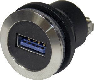 Gniazdo USB 3.0 do zabudowy Schlegel RRJVA_USB3_AA, 1 szt.