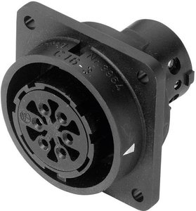 Złącze okrągłe Amphenol C016 10G019 000 2, Ilość styków: 19 + PE, 1 szt.