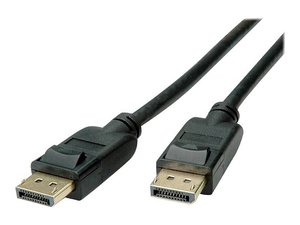 Kabel DisplayPort Roline green 11.44.5813 11.44.5813, 8K, ekranowany, płaszcz TPE, bezhalogenowy, 5.00 m