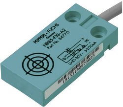 Czujnik zbliżeniowy indukcyjny Pepperl+Fuchs NBB5-F33-A2, 25 x 10 mm, podtynkowy, PNP