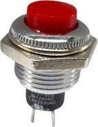 Przycisk TRU COMPONENTS TC-R13-502MA-05RT 1587735, 12.7 mm, 250 V/AC, 1.5 A, 1 szt.