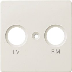 Gniazdo TV, Radio Zaślepka GAO Business Line EFE800TR-CV w, biały