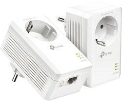 TP-Link TL-PA7017P KIT Zestaw adaptera AV1000 Gigabit Powerline z gniazdem TP-LINK TL-PA7017P KIT Zestaw startowy powerline TL-PA7017PKIT   1 GBit/s