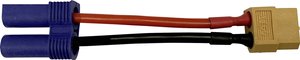 Kabel adaptera Reely RE-6903789 [1x złącze żeńskie EC5 - 1x złącze żeńskie XT60] 10.00 cm