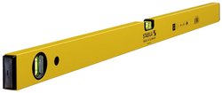 Poziomica STABILA Typ 70, 90 cm, lekki profil aluminiowy, 1 libella pozioma, 1 libella pionowa, Made in Germany Poziomica budowlana Stabila 2287, Długość 90 cm, Dokładność libelli 0.5 mm/m