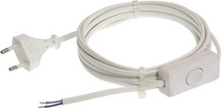 kabel AS Schwabe 70631, 3.00 m, biały