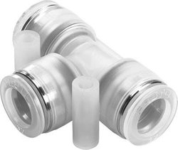 Złączka T FESTO NPQP-T-Q6-E-FD-P10    Średnica rury: 6 mm   1 szt.