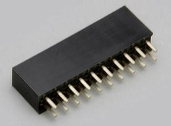 TRU COMPONENTS TC-2506351 Złącze żeńskie Siatka: 2 mm Ilośc pinów: 6 Ilość rzędów: 2 1 szt.