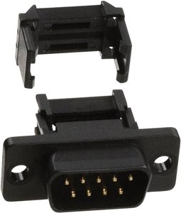 Listwa męska D-Sub TRU COMPONENTS TC-A-DSF 09LPIII/FP-203 1586487, styki: 9, 1 szt.