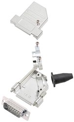 Złącze MCX Telegärtner J01270A0221 J01270A0221 złącze męskie kątowe 50 Ω 1 szt.