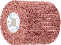 PFERD 44641106 Wałek szlifierski z włókniny POLINOX PNZ Ø 100 x 100 mm rowek 19 mm A 60 / G do dokładnego szlifowania i wykańczania 100 mm 1 szt.