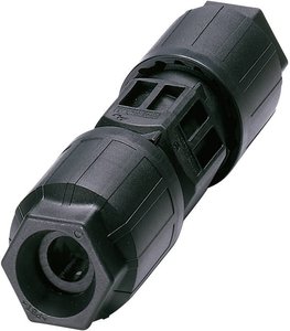 Złącze męskie okrągłe Phoenix Contact QPD C 4PE2,5 2X6-11 BK 1403838, styki:4 + PE, 690 V, 20 A, 1 szt.