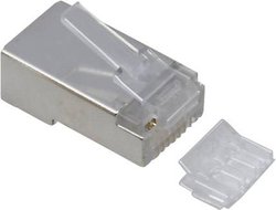 Złącze męskie RJ45 BKL Electronic 143300, RJ45, CAT 6a, 1 szt.