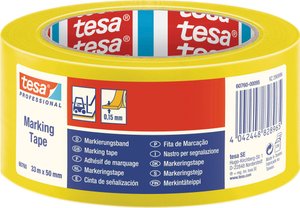 Taśma ostrzegawcza tesa tesa® Professional 60760-00087-15  (D x S) 33 m x 50 mm 33 m 1 szt.