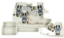 Zacisk instalacyjny selos WKI 4 D-D /V0 Wieland 56.404.9755.0 szary Zawartość: 1 szt.