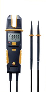 Dwubiegunowy wskaźnik napięcia, natężenia testo 755-2, CAT IV 600 V, CAT III 1000 V