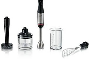 Blender ręczny Bosch 1000 W ErgoMaster Seria 6 stal nierdzewna/sw Blender ręczny Bosch Haushalt MSM6M623, 1000 W