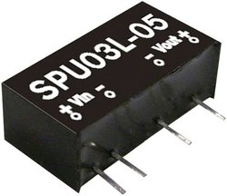 Przetwornica DC/DC Mean Well SPU03N-12 SPU03N-12, 6 W, 1 szt.