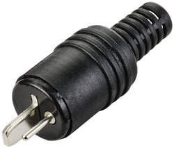 Złącze męskie głośnikowe TRU COMPONENTS TC-10336000, złącze męskie proste, 1 szt.