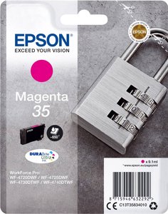 Epson atrament T3583, 35 tusz oryginalny  Magenta C13T35834010
