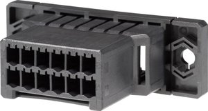 Obudowa złącza pin żeńskiego na PCB TE Connectivity D-3100D 178803-6, wire-to-board, piny: 12, 15 A, 1 szt.