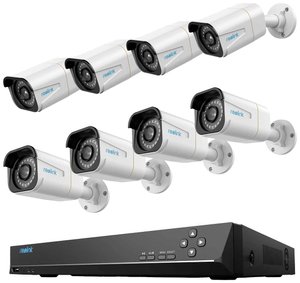 Zestaw monitorujący Reolink NVS16-5KB8-A rl5kb8, 16-kanałowy, z 8 kamerami, 4096 x 2512 px