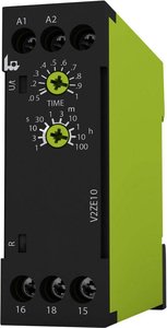 Przekaźnik czasowy tele V2ZE10 24-240V AC/DC 125110, 0.05 s - 100 h, 400 V/AC, 8 A, 1 szt.