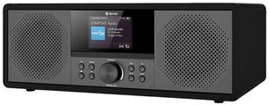 Radio internetowe z odtwarzaczem CD Denver MIR-270B Internet, DAB+, UKW  czarny