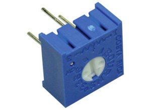 Potencjometr do strojenia cermetalu, 500kΩ, 0,5W, THT, górny, 3386P-1-504LF Bourns 3386P-1-504LF 500 kΩ THT 1 szt.