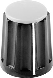 Pokrętło Mentor 330.31 330.31, z nakładką ze znacznikiem, (Ø x W) 11.8 mm x 13 mm, 1 szt.