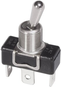 Przełącznik dźwigienkowy APEM 1019A 1019A, 1 x wł/wył/wł, 250 V/AC, 3 A, 1 szt.