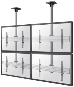 Uchwyt sufitowy do ściany wideo Neomounts Pro NMPRO-C22 do 4 monitorów o przekątnej do 139,7 cm (55 cali) Uchwyt do monitora, sufitowy Neomounts NMPRO-C22, 81,3 cm (32'') - 139,7 cm (55'')
