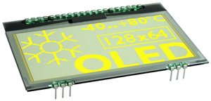 Wyświetlacz OLED DISPLAY VISIONS EAOLEDL128-6NGA    (S x W x G) 68 x 51 x 1.8 mm