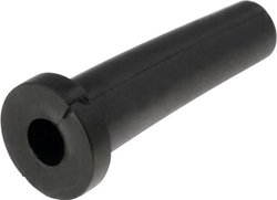 Osłona z folii aluminiowej i pleciona osłona wokół całego kabla HellermannTyton, HV2101-PVC-BK-M1, 632-01010, (Ø) 13 mm, czarny, 1 szt.